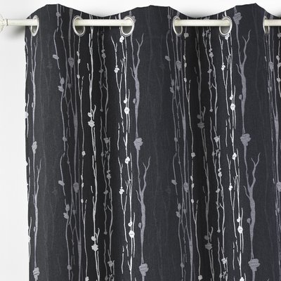 Rideau d'ameublement en jacquard imprimé racine HOME MAISON