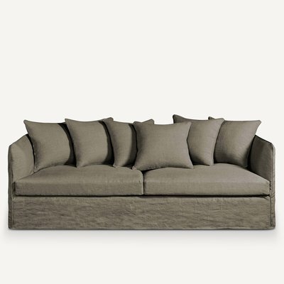Sofa Néo Chiquito, dickes Leinen Stonewashed AM.PM