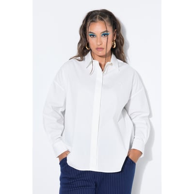 Chemise, coupe oversize, broderie SU STUDIO UNTOLD