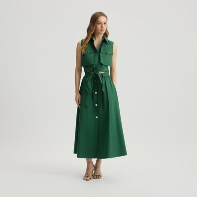 Chemise cropped avec nœud LIU JO