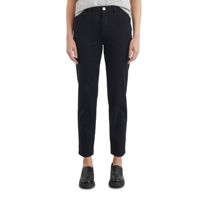 Pantalon modèle Iva boyfriend cropped en doux mélange de coton bio MARC O'POLO