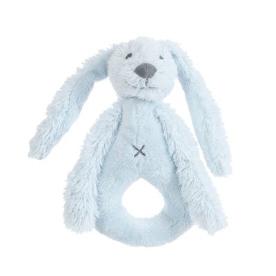 Hochet Lapin Richie bleu HAPPY HORSE