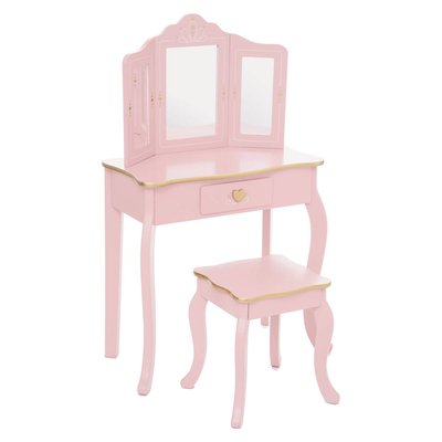 Coiffeuse et tabouret enfant SISSI ATMOSPHERA