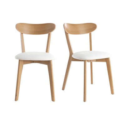 Chaises vintage en bois (lot de 2) DOVE MILIBOO