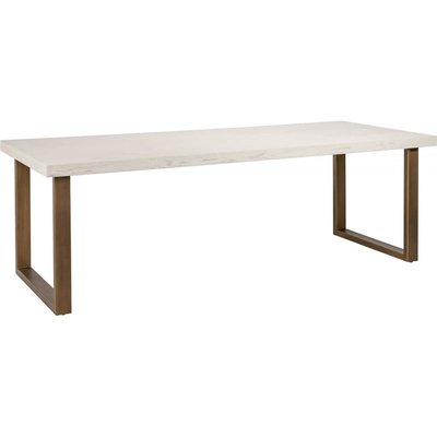 Table élégante en chêne et fer Verona RECOLLECTION
