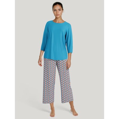 Pyjama 7/8 manches 3/4 Coton GROUNDED NIGHTS CALIDA