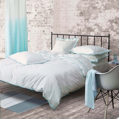 Housse de couette unie en percale de coton, ASTOR DESIGNERS GUILD
