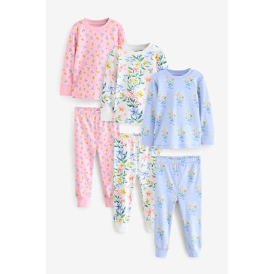 Pyjama douillet imprimé, lot de 3 NEXT
