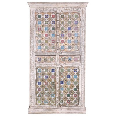Armoire 2 tiroirs bronze - ZÉLIA DECORATION D’AUTREFOIS