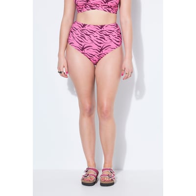Bas de bikini, imprimé zèbre, taille haute STUDIO UNTOLD