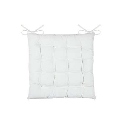Galette de chaise unie et classique LOVELY CASA
