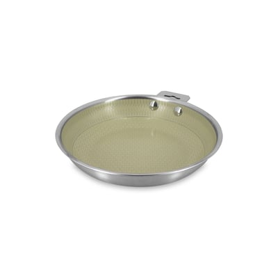 Poêle 20cm en acier inoxydable, AGLAE MENASTYL