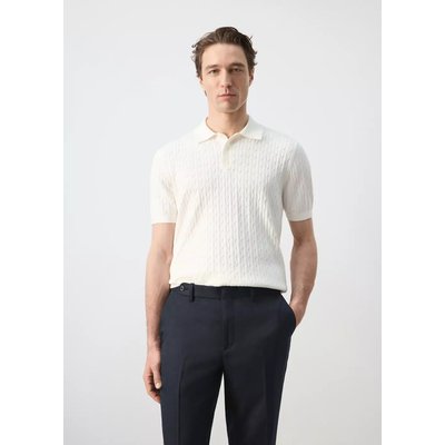 Polo maille torsadée 100 % coton MANGO MAN