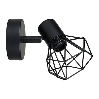 Applique Spot Orientable Diamont Noir DECORATIE
