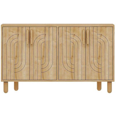 Buffet 4 portes en aggloméré Rodney HANAH HOME