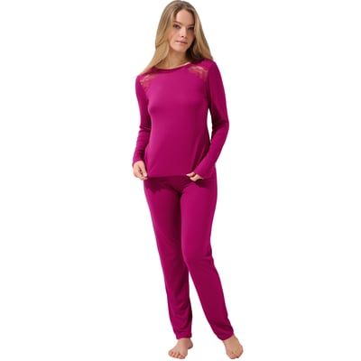 Pyjama pantalon top manches longues EVELYN LISCA