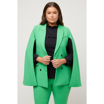 Blazer et cape, ligne en A, col à revers ULLA POPKEN
