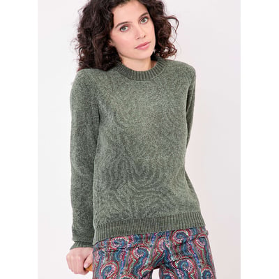 Pull maille duveteuse FALLON LA FIANCÉE