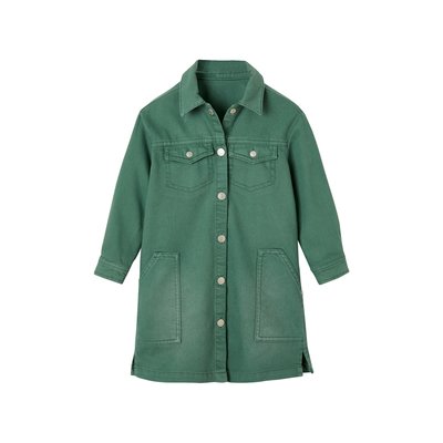 Robe chemise en toile garment dyed VERTBAUDET