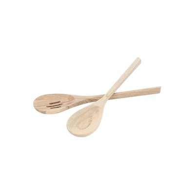 Couverts à salade en acacia Cuillère naturelle AUBRY GASPARD