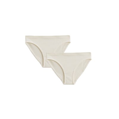 Lot de 2 culottes  écrues SAEVA PETIT BEGUIN