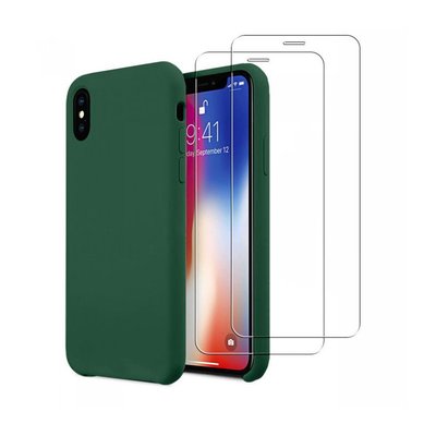 Coque Iphone X/xs antichoc + 2 vitres EVETANE