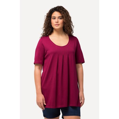 T-shirt en modal. Plis fantaisie ULLA POPKEN
