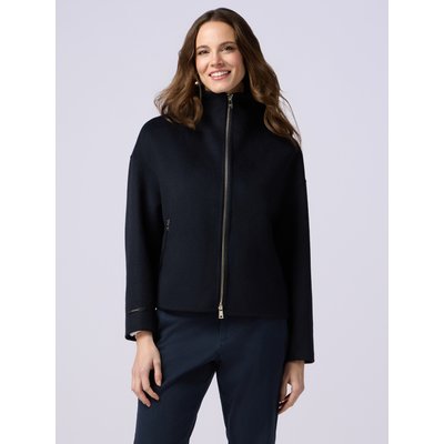 Blouson réalisé en drap double de laine mélangée OLTRE