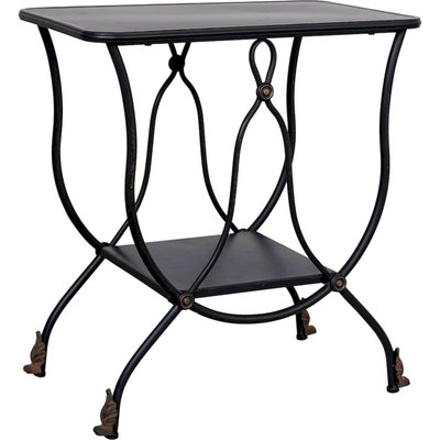 table dappoint rectangulaire métal  vieilli style contemporain RECOLLECTION