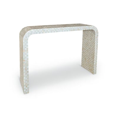 Console en coquille de Capiz, ZINA NOW'S HOME