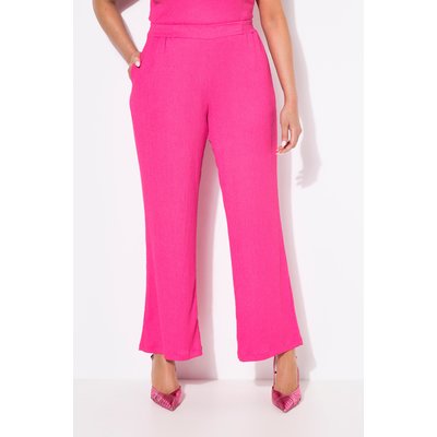 Pantalon jambe large. Taille confortable. ULLA POPKEN