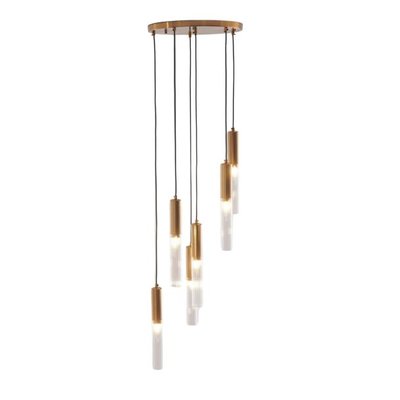 Grande Suspension avec Tubes en Verre - POGGIO KOSILUM
