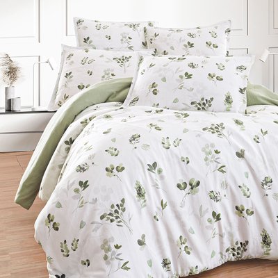 Parure housse de couette gaze de coton + 2 taies 65x65 cm LOLA LOFT SENSEI MAISON