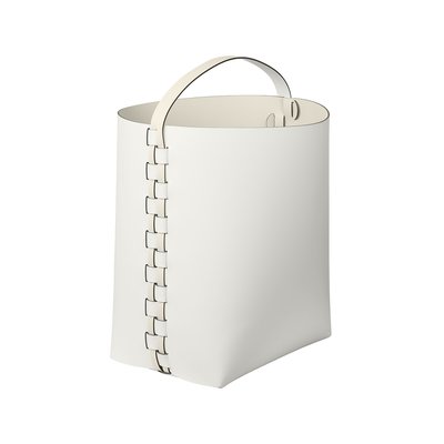 Корзина для хранения из натуральной кожи, 35 х 30 х Н45 см SO'HOME