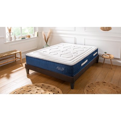 Ensemble Matelas Ressorts + sommier DOLCE VITA MAISON AUBERTIN