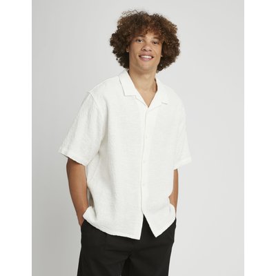 Chemise manches courtes jacquard BZB