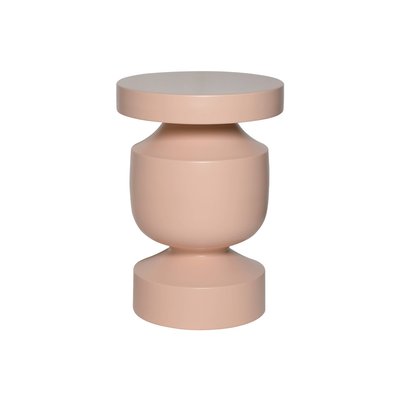 Table d'appoint, bout de canapé, table de chevet métal Ø30,5 x H46,5cm ALMA SWEEEK