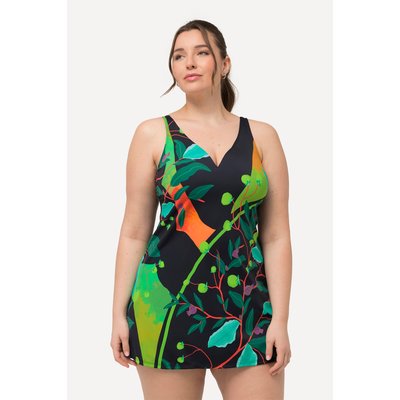Robe de bain imprimé feuilles ULLA POPKEN