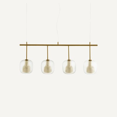 Suspension ligne 4 globes, Mistinguett AM.PM
