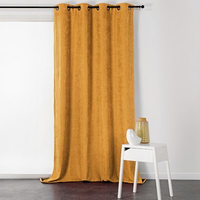 Rideau à Oeillets Isolant et Déperlant  - Effet Velours LINDER