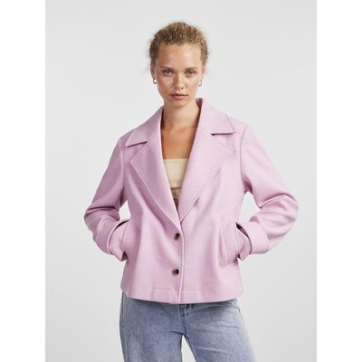 Manteau court rose femme La Redoute
