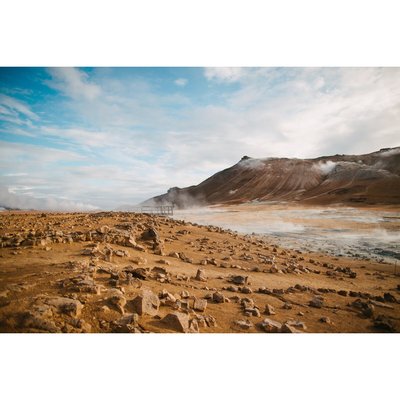 Tableau Mural Terre Aride GRANDS ESPACES CEANOTHE