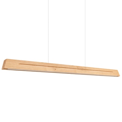 Suspension Bois Chêne LED 1 Skog EDEN