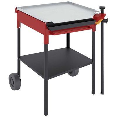 Plancha à gaz FM PL-60 65x65 cm en acier au carbone 5mm FM BIOMASA