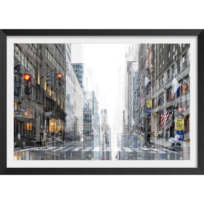 Poster madison square abstraction HEXOA
