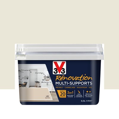 Peinture intérieure  multi-supports Satin, Les beiges V33