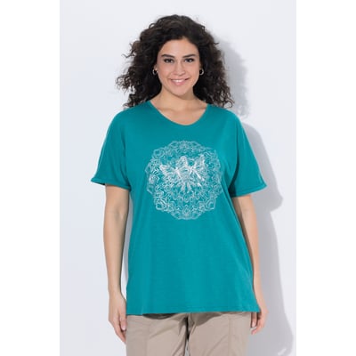 T-shirt mandala animal métallique ULLA POPKEN