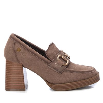 Mocassins en cuir avec talon de 8 cm CARMELA