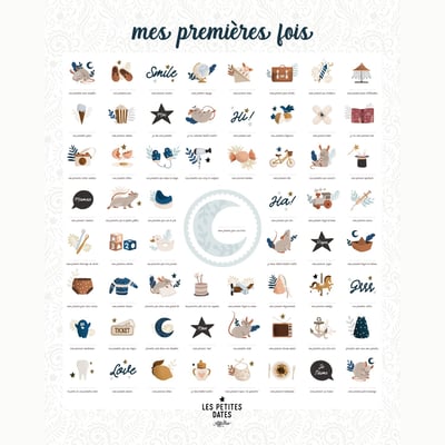 Affiche Mes Premières Fois Souris LES PETITES DATES 