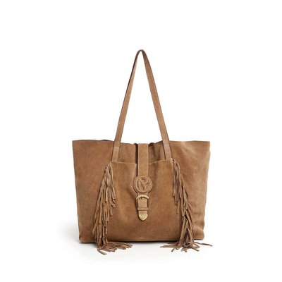 Tote Bag À Franges En Daim PEPE JEANS